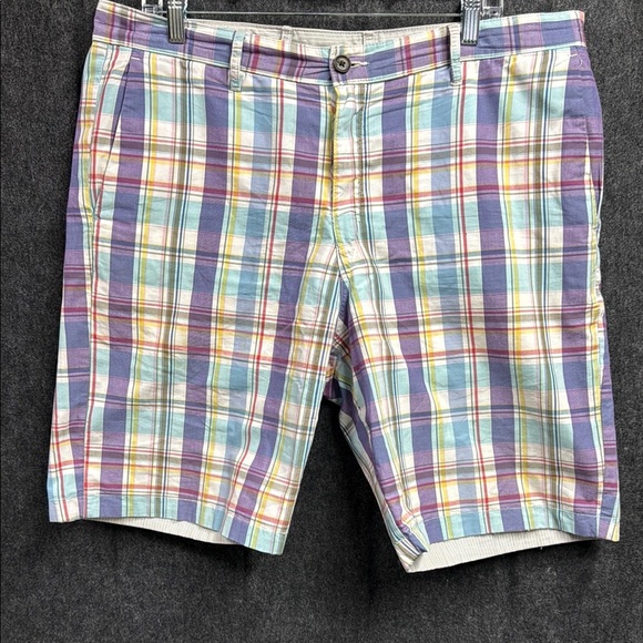 Tommy Bahama Reversible Men's Multicolor Plaid Shorts - Picture 1 of 6